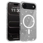 Clear Glitter Magnetic PC Hybrid TPU Phone Case, For iPhone 17 Pro Max, For iPhone 17 Pro, For iPhone 17, For iPhone Air, For iPhone 16 Pro Max, For iPhone 16 Pro, For iPhone 16 Plus, For iPhone 16