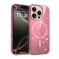 Clear Glitter Magnetic PC Hybrid TPU Phone Case, For iPhone 17 Pro Max, For iPhone 17 Pro, For iPhone 17, For iPhone Air, For iPhone 16 Pro Max, For iPhone 16 Pro, For iPhone 16 Plus, For iPhone 16