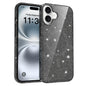 Clear Glitter Magnetic PC Hybrid TPU Phone Case, For iPhone 17 Pro Max, For iPhone 17 Pro, For iPhone 17, For iPhone Air, For iPhone 16 Pro Max, For iPhone 16 Pro, For iPhone 16 Plus, For iPhone 16