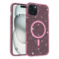 Clear Glitter Magnetic PC Hybrid TPU Phone Case, For iPhone 15 Pro Max, For iPhone 15 Pro, For iPhone 15 Plus / 14 Plus, For iPhone 15, For iPhone 14 / 13, For iPhone 14 Pro, For iPhone 14 Pro Max, For iPhone 13 Pro Max