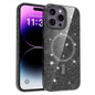 Clear Glitter Magnetic PC Hybrid TPU Phone Case, For iPhone 15 Pro Max, For iPhone 15 Pro, For iPhone 15 Plus / 14 Plus, For iPhone 15, For iPhone 14 / 13, For iPhone 14 Pro, For iPhone 14 Pro Max, For iPhone 13 Pro Max