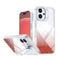 Glitter Gradient Magnetic Lens Frame Holder Phone Case, For iPhone 16, For iPhone 15 Pro Max, For iPhone 15 Pro, For iPhone 15 Plus