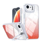 Glitter Gradient Magnetic Lens Frame Holder Phone Case, For iPhone 17e / 16e, For iPhone 17 Pro Max, For iPhone 17 Pro, For iPhone 17