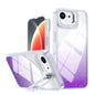 Glitter Gradient Magnetic Lens Frame Holder Phone Case, For iPhone 17e / 16e, For iPhone 17 Pro Max, For iPhone 17 Pro, For iPhone 17