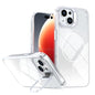 Glitter Gradient Magnetic Lens Frame Holder Phone Case, For iPhone 16, For iPhone 15 Pro Max, For iPhone 15 Pro, For iPhone 15 Plus