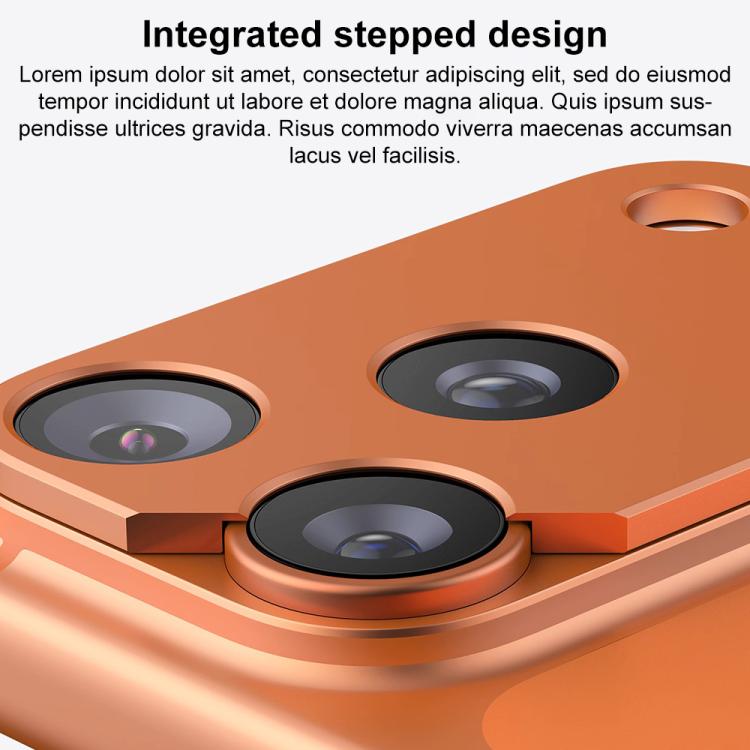 XDcase Metal Flat & Hollow Camera Lens Protector, For iPhone 17