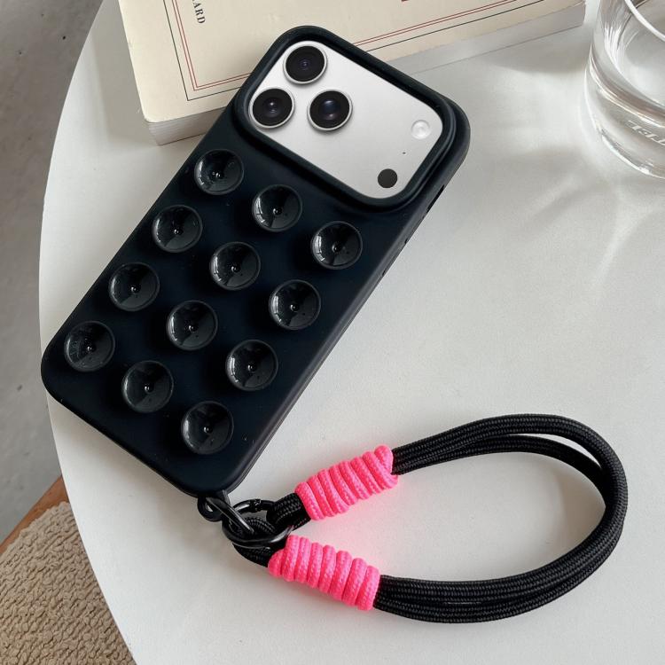 Simple Suction Cup Silicone Phone Case with Lanyard, For iPhone 17 Pro Max, For iPhone 17 Pro, For iPhone 17, For iPhone Air