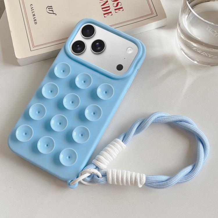 Simple Suction Cup Silicone Phone Case with Lanyard, For iPhone 17 Pro Max, For iPhone 17 Pro, For iPhone 17, For iPhone Air