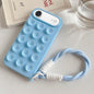 Simple Suction Cup Silicone Phone Case with Lanyard, For iPhone 17 Pro Max, For iPhone 17 Pro, For iPhone 17, For iPhone Air