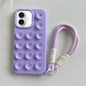 Simple Suction Cup Silicone Phone Case with Lanyard, For iPhone 16 Pro Max, For iPhone 16 Pro, For iPhone 16 Plus, For iPhone 16