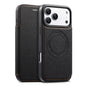 ESEBLE Ultra-thin Card Slot Magnetic Vegan Leather Phone Case, For iPhone 17 Pro Max, For iPhone 17 Pro, For iPhone 17, For iPhone Air
