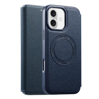 ESEBLE Ultra-thin Card Slot Magnetic Vegan Leather Phone Case, For iPhone 17 Pro Max, For iPhone 17 Pro, For iPhone 17, For iPhone Air