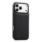 ESEBLE Retro Texture Double Buckle Card Slot Phone Case, For iPhone 17e / 16e, For iPhone 17 Pro Max, For iPhone 17 Pro, For iPhone 17, For iPhone Air, For iPhone 16 Pro Max, For iPhone 16 Pro, For iPhone 16