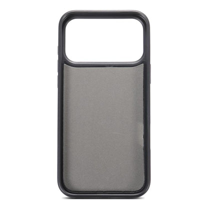 ESEBLE Retro Texture Double Buckle Card Slot Phone Case, For iPhone 17e / 16e, For iPhone 17 Pro Max, For iPhone 17 Pro, For iPhone 17, For iPhone Air, For iPhone 16 Pro Max, For iPhone 16 Pro, For iPhone 16