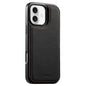 ESEBLE Retro Texture Double Buckle Card Slot Phone Case, For iPhone 17e / 16e, For iPhone 17 Pro Max, For iPhone 17 Pro, For iPhone 17, For iPhone Air, For iPhone 16 Pro Max, For iPhone 16 Pro, For iPhone 16