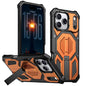 Hidden Metal Holder Magnetic Shockproof Phone Case, For iPhone 17 Pro Max, For iPhone 17 Pro, For iPhone 17, For iPhone Air