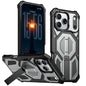 Hidden Metal Holder Magnetic Shockproof Phone Case, For iPhone 17 Pro Max, For iPhone 17 Pro, For iPhone 17, For iPhone Air