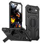Hidden Metal Holder Magnetic Shockproof Phone Case, For iPhone 17 Pro Max, For iPhone 17 Pro, For iPhone 17, For iPhone Air