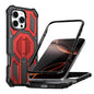 Hidden Metal Holder Magnetic Shockproof Phone Case, For iPhone 16 Pro Max, For iPhone 16 Pro, For iPhone 16 Plus, For iPhone 16