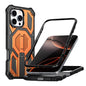 Hidden Metal Holder Magnetic Shockproof Phone Case, For iPhone 16 Pro Max, For iPhone 16 Pro, For iPhone 16 Plus, For iPhone 16