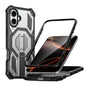 Hidden Metal Holder Magnetic Shockproof Phone Case, For iPhone 16 Pro Max, For iPhone 16 Pro, For iPhone 16 Plus, For iPhone 16