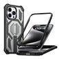 Hidden Metal Holder Magnetic Shockproof Phone Case, For iPhone 15 Pro Max, For iPhone 15 Pro, For iPhone 15 Plus / 14 Plus, For iPhone 15