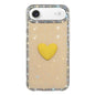 Flash Rhinestone Double-sided IMD Love Heart Phone Case, For iPhone 17, For iPhone Air