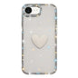 Flash Rhinestone Double-sided IMD Love Heart Phone Case, For iPhone 17e / 16e, For iPhone 17 Pro Max, For iPhone 17 Pro