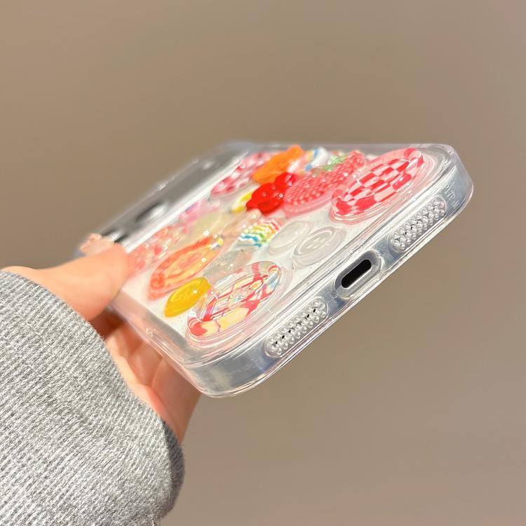 Epoxy Resin 3D Pattern Acrylic Transparent Phone Case, For iPhone 13 Pro Max, For iPhone 13 Pro, For iPhone 13, For iPhone 12, For iPhone 12 Pro Max, For iPhone 12 Pro, For iPhone 11