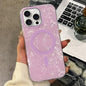 Gold-plated Shell Texture Magnetic Phone Case, For iPhone 16, For iPhone 15 Pro Max, For iPhone 15 Pro, For iPhone 15