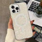 Gold-plated Shell Texture Magnetic Phone Case, For iPhone 16, For iPhone 15 Pro Max, For iPhone 15 Pro, For iPhone 15