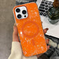 Gold-plated Shell Texture Magnetic Phone Case, For iPhone 17 Pro Max, For iPhone 17 Pro, For iPhone 17, For iPhone Air, For iPhone 16 Pro Max, For iPhone 16 Pro