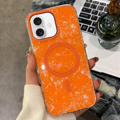 Gold-plated Shell Texture Magnetic Phone Case, For iPhone 17 Pro Max, For iPhone 17 Pro, For iPhone 17, For iPhone Air, For iPhone 16 Pro Max, For iPhone 16 Pro
