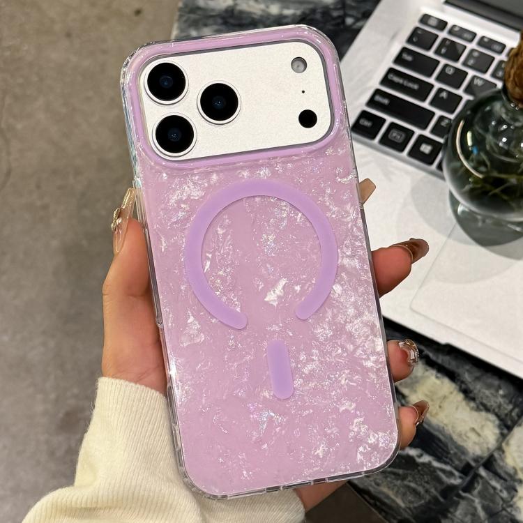 Gold-plated Shell Texture Magnetic Phone Case, For iPhone 17 Pro Max, For iPhone 17 Pro, For iPhone 17, For iPhone Air, For iPhone 16 Pro Max, For iPhone 16 Pro