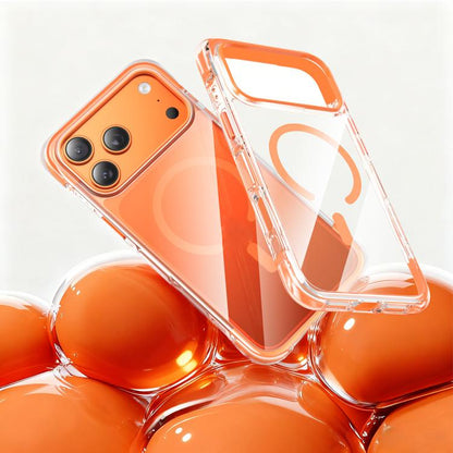 Vacuum Airbag TPU + Acrylic Magnetic Shockproof Phone Case, For iPhone 17 Pro Max, For iPhone 17 Pro, For iPhone 17