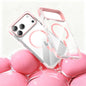Vacuum Airbag TPU + Acrylic Magnetic Shockproof Phone Case, For iPhone 17 Pro Max, For iPhone 17 Pro, For iPhone 17