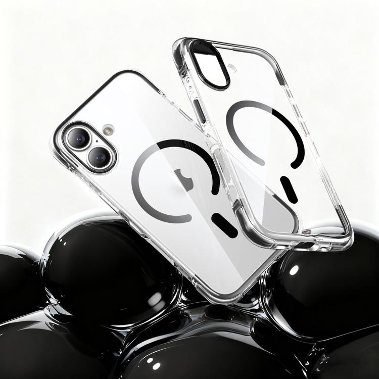 Vacuum Airbag TPU + Acrylic Magnetic Shockproof Phone Case, For iPhone 17 Pro Max, For iPhone 17 Pro, For iPhone 17