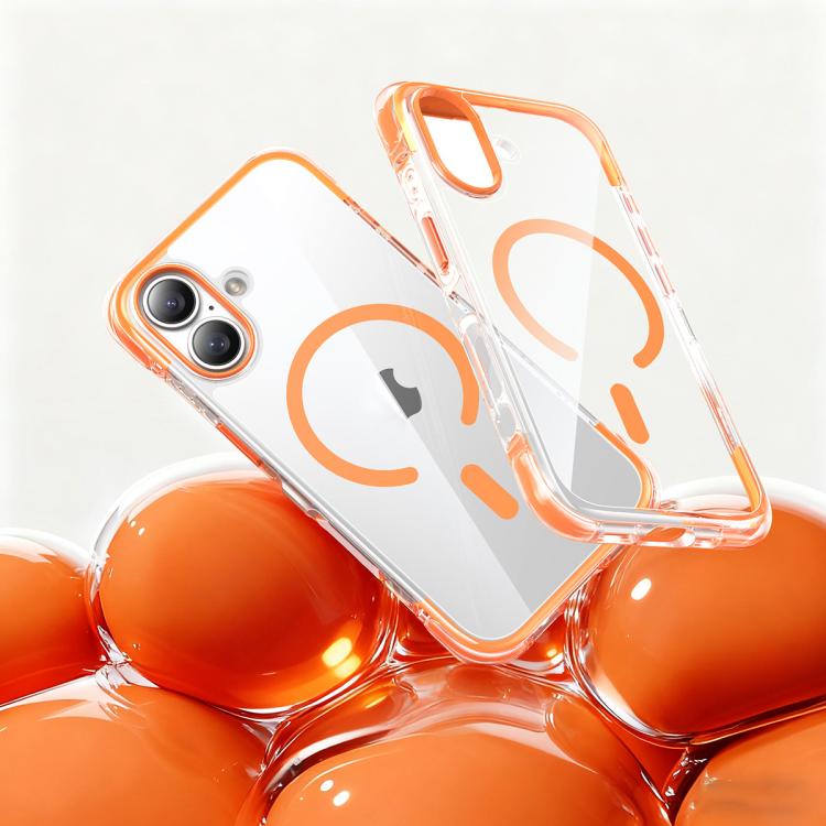 Vacuum Airbag TPU + Acrylic Magnetic Shockproof Phone Case, For iPhone 17 Pro Max, For iPhone 17 Pro, For iPhone 17