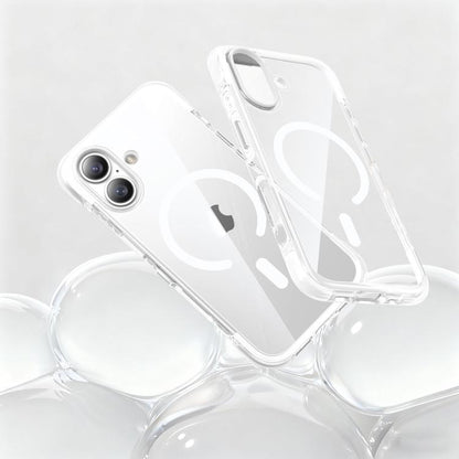Vacuum Airbag TPU + Acrylic Magnetic Shockproof Phone Case, For iPhone 17 Pro Max, For iPhone 17 Pro, For iPhone 17