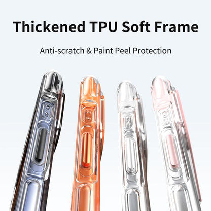 Vacuum Airbag TPU + Acrylic Magnetic Shockproof Phone Case, For iPhone 17 Pro Max, For iPhone 17 Pro, For iPhone 17