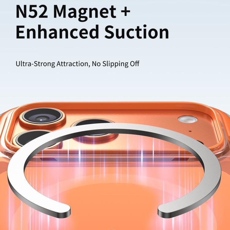 Vacuum Airbag TPU + Acrylic Magnetic Shockproof Phone Case, For iPhone 17 Pro Max, For iPhone 17 Pro, For iPhone 17
