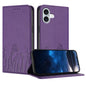 Tulips Butterfly Pattern Magnetic Vegan Leather Phone Case, For iPhone 16 Pro, For iPhone 16 Plus