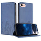 Tulips Butterfly Pattern Magnetic Vegan Leather Phone Case, For iPhone 17e / 16e, For iPhone 17 Pro Max