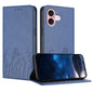 Tulips Butterfly Pattern Magnetic Vegan Leather Phone Case, For iPhone 16, For iPhone 15 Pro Max