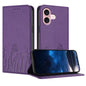 Tulips Butterfly Pattern Magnetic Vegan Leather Phone Case, For iPhone 16, For iPhone 15 Pro Max