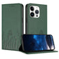 Tulips Butterfly Pattern Magnetic Vegan Leather Phone Case, For iPhone 13 Pro Max, For iPhone 13 Pro