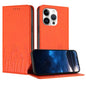 Tulips Butterfly Pattern Magnetic Vegan Leather Phone Case, For iPhone 13 Pro Max, For iPhone 13 Pro