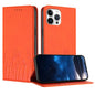 Tulips Butterfly Pattern Magnetic Vegan Leather Phone Case, For iPhone 12 / 12 Pro, For iPhone 12 Pro Max