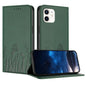 Tulips Butterfly Pattern Magnetic Vegan Leather Phone Case, For iPhone 12 / 12 Pro, For iPhone 12 Pro Max