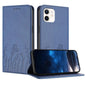 Tulips Butterfly Pattern Magnetic Vegan Leather Phone Case, For iPhone 12 mini, For iPhone 11 Pro Max